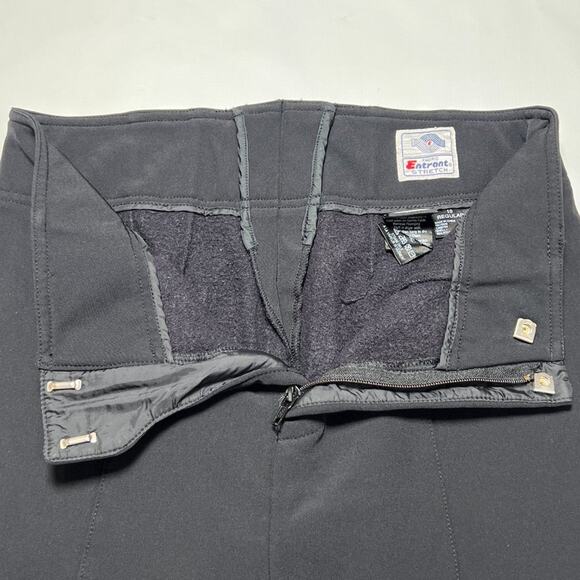 Nils High Waisted Ski Snowboard Pants Entrant Stretch SIZE 10 Black Ankle Zip - Picture 7 of 12